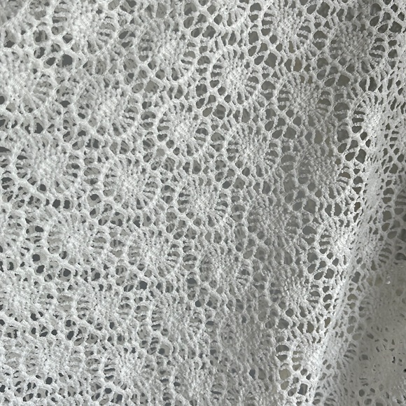 SOLD - White Swimsuit Cover Up by Skinny Dip - Picture 5 of 10